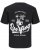 Jack & Jones Zekiel Crew Neck T-Shirt Black - T-krekli - T-krekli - 2XL-14XL