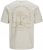  Jack & Jones Summer Vibes Crew Neck T-Shirt Moonbeam - T-krekli - T-krekli - 2XL-14XL