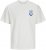 Jack & Jones Charge Crew Neck Printed T-Shirt White - T-krekli - T-krekli - 2XL-14XL