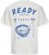 Jack & Jones Charge Crew Neck Printed T-Shirt White - T-krekli - T-krekli - 2XL-14XL