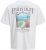 Jack & Jones Parallel Crew Neck T-Shirt Bright White - T-krekli - T-krekli - 2XL-14XL