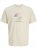 Jack & Jones Calma Crew Neck T-Shirt Sweet Corn - T-krekli - T-krekli - 2XL-14XL