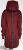 Nora Mikken KADRI WHITE Long Hoodie Burgundy - Džemperi un džemperi ar kapuci - 