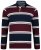 Kam Jeans 5242 Long Sleeve Polo Burgundy - Polo krekli - Polo krekli - 2XL-8XL