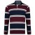 Kam Jeans 5242 Long Sleeve Polo Burgundy - Polo krekli - Polo krekli - 2XL-8XL