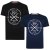 Kam Jeans 5331 Twin pack California Tee - T-krekli - T-krekli - 2XL-14XL