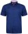 Kam Jeans 6160 Short Sleeve Dobby Print Shirt Twilight Blue - Krekli - Krekli - 2XL-8XL