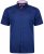 Kam Jeans 6160 Short Sleeve Dobby Print Shirt Twilight Blue - Krekli - Krekli - 2XL-8XL