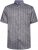 Kam Jeans 6323 Self Pattern Casual Short Sleeve Shirt Charcoal - Krekli - Krekli - 2XL-8XL