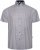 Kam Jeans 6328 AOP Geo Print Short Sleeve Shirt Charcoal - Krekli - Krekli - 2XL-8XL