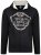 Kam Jeans 705 Motor Oil Hoodie Black - Džemperi un džemperi ar kapuci - Džemperi - 2XL-14XL