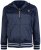 Kam Jeans 799 Tricot Hoody Navy - Džemperi un džemperi ar kapuci - Džemperi - 2XL-14XL