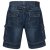 Kam Jeans Francis Dark Used - Šorti - Šorti - W40-W60