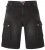 Kam Jeans Ivan Cargo Shorts Black - Šorti - Šorti - W40-W60