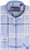 Kam Jeans P038 LS Premium Cotton Check Shirt Denim - Krekli - Krekli - 2XL-8XL