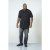 D555 Archer Collarless Shirt Black - Krekli - Krekli - 2XL-8XL