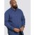D555 Bainton Long Sleeve Shirt Navy - Krekli - Krekli - 2XL-8XL