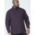 D555 Grady Long Sleeve Check Shirt - Krekli - Krekli - 2XL-8XL