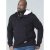 D555 Lorenzo Half zip Hoodie Black - Džemperi un džemperi ar kapuci - Džemperi - 2XL-14XL