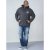 D555 Bennie Full zip Hoodie - Džemperi un džemperi ar kapuci - Džemperi - 2XL-14XL