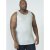 D555 Fabio Tops Bez Piedurknēm Pelēks - T-krekli - T-krekli - 2XL-14XL