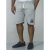 D555 Lindon Jersey Shorts Grey - Sporta bikses un šorti - Sporta bikses un Sporta šorti - 2XL-12XL
