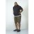 D555 Chemung Short Sleeve Hoodie Black - Džemperi un džemperi ar kapuci - Džemperi - 2XL-14XL