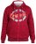 D555 Rylan Hoodie Red - Džemperi un džemperi ar kapuci - Džemperi - 2XL-14XL