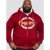 D555 Rylan Hoodie Red - Džemperi un džemperi ar kapuci - Džemperi - 2XL-14XL