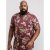 D555 Baxter T-shirt Wine-red - T-krekli - T-krekli - 2XL-14XL