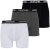 Lavecchia 1020 Boxershorts 3-pack Black/Charcoal/White - Apakšveļa un peldšorti - Apakšveļa - 2XL-8XL