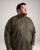 Motley Denim Lisbon Long Sleeve Shirt Dark Khaki - Krekli - Krekli - 2XL-8XL