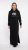 Nora Mikken MARI Maxi Hoodie Dress Black - Džemperi un džemperi ar kapuci - 
