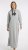 Nora Mikken MARI Maxi Hoodie Dress Grey - Džemperi un džemperi ar kapuci - 