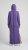 Nora Mikken MARI Maxi Hoodie Dress Purple - Džemperi un džemperi ar kapuci - 