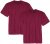 Adamo Marlon Comfort fit 2-pack T-shirt Blackberry - T-krekli - T-krekli - 2XL-14XL