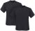 Adamo Marlon Comfort fit 2-pack T-shirt Charcoal - T-krekli - T-krekli - 2XL-14XL