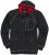 Adamo Michael Hoodie with Zipper Charcoal - Džemperi un džemperi ar kapuci - Džemperi - 2XL-14XL