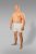 20 Nodi Combed Cotton Jersey Boxer with Front Button Fly White - Apakšveļa un peldšorti - Apakšveļa - 2XL-8XL
