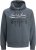 Jack & Jones 2 COL LOGO Hoodie Grey - Džemperi un džemperi ar kapuci - Džemperi - 2XL-14XL