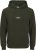 Jack & Jones Soho Hoodie Green - Džemperi un džemperi ar kapuci - Džemperi - 2XL-14XL