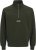 Jack & Jones Soho Sweatshirt with Zipper Green - Džemperi un džemperi ar kapuci - Džemperi - 2XL-14XL
