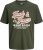 Jack & Jones Logo 2COL T-Shirt Green - T-krekli - T-krekli - 2XL-14XL