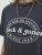 Jack & Jones Dover T-Shirt Short Sleeve Black - T-krekli - T-krekli - 2XL-14XL