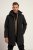 JP1880 Warm Parka with Wind Cuffs Black - Jakas & Lietus apģērbs - Jakas - 2XL-12XL