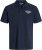 Jack & Jones Makoto Polo Short Sleeve Navy - Polo krekli - Polo krekli - 2XL-8XL