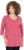 Ulla Popken Minimalist Ho Ho Ho Print 3/4 Sleeve Tee Salsa Red - Apdrukāti T-krekli sievietēm - 