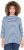 Ulla Popken Striped 3/4 Sleeve Turtleneck Tee Light Blue - Apdrukāti T-krekli sievietēm - 