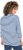 Ulla Popken Striped 3/4 Sleeve Turtleneck Tee Light Blue - Apdrukāti T-krekli sievietēm - 