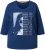Ulla Popken Inspirational Graphic Lettering 3/4 Sleeve Tee Dark Blue - Apdrukāti T-krekli sievietēm - 